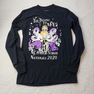 NCA Nationals 2020 Cheerleading Long Sleeved Tee Shirt Women's Size Small